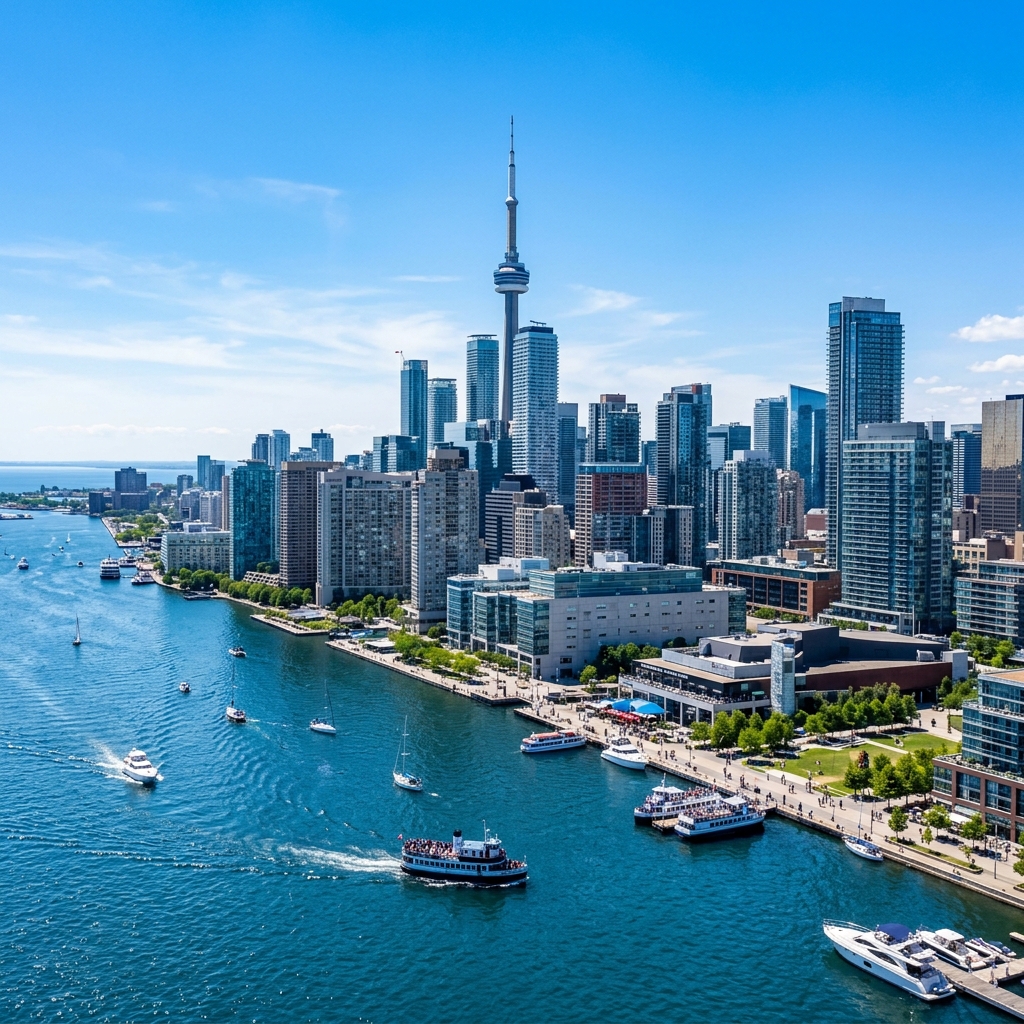 Canada study visa guide for Indian students - Toronto skyline