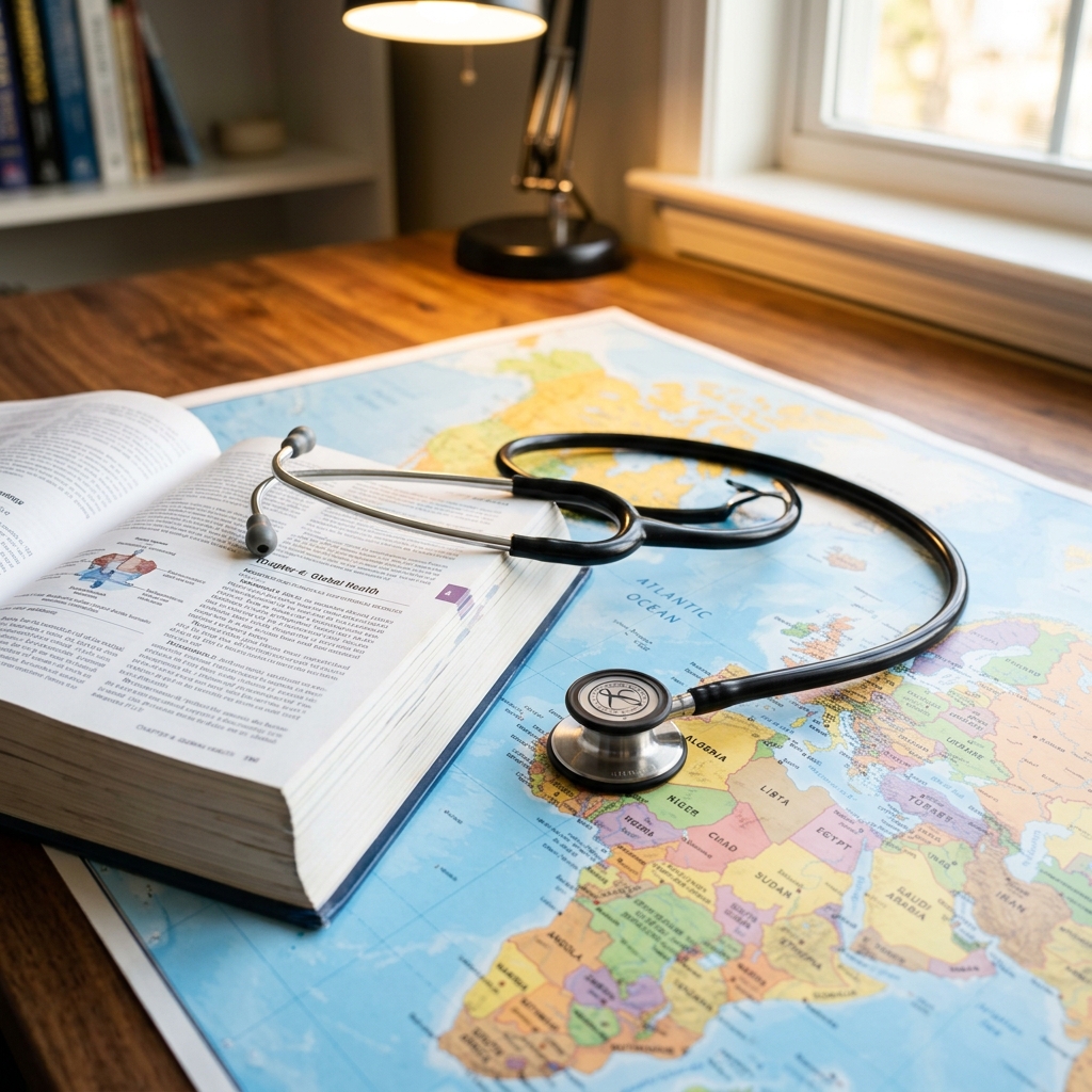 MBBS abroad vs India comparison for medical students - doctor stethoscope